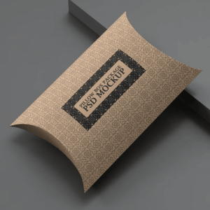 Custom Kraft Pillow Boxes